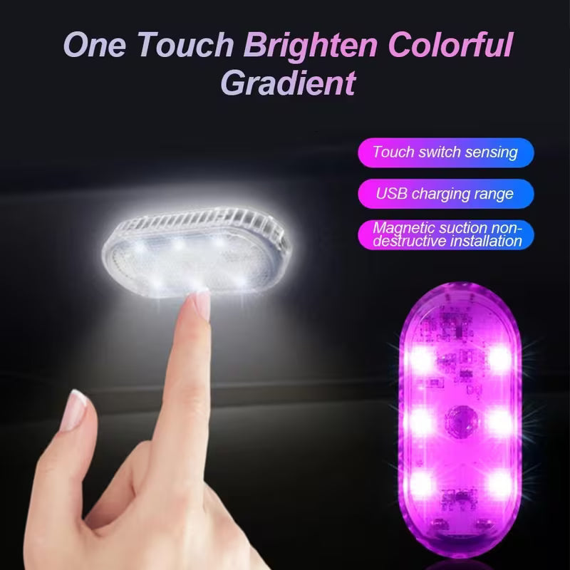 6 Lights Smart RGB Car Interior Lights