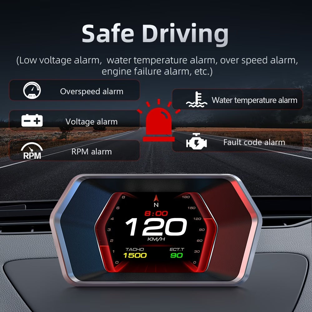 AutoHUD Smart Windshield Speedometer Projector