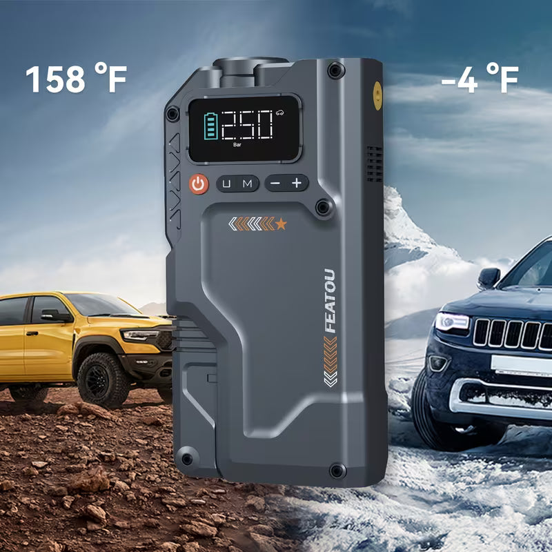 Jump Starter with Air Compressor 5000A