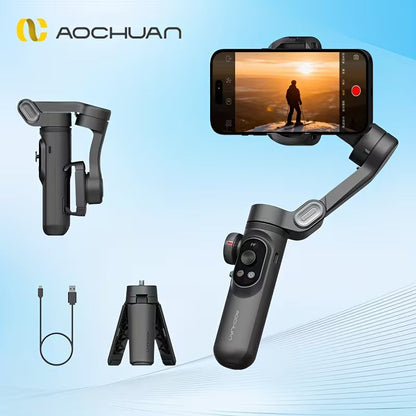 SmartTrack AI 3-Axis Smartphone Gimbal Stabilizer
