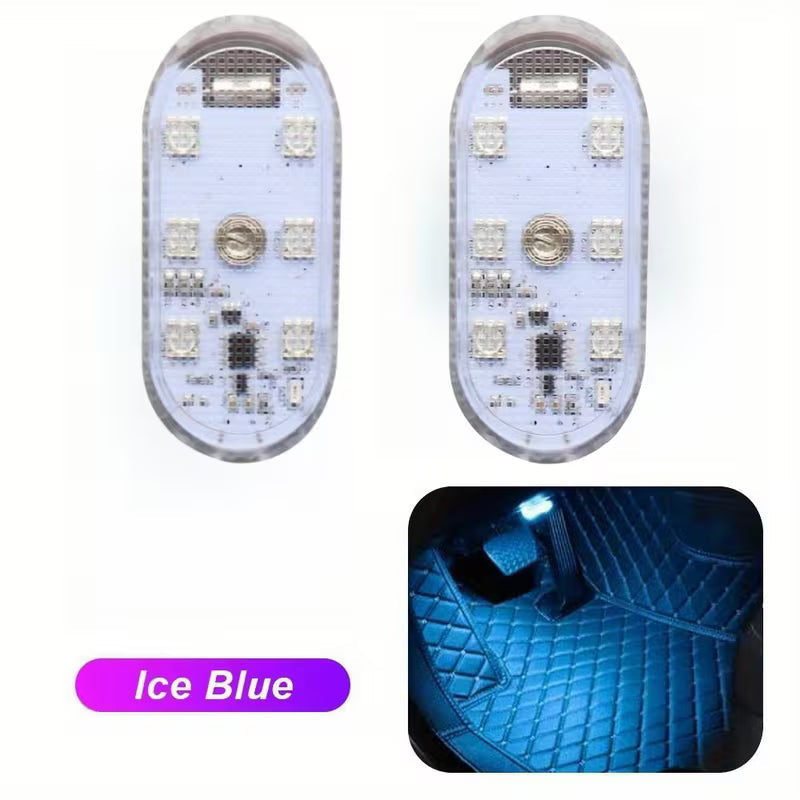 6 Lights Smart RGB Car Interior Lights