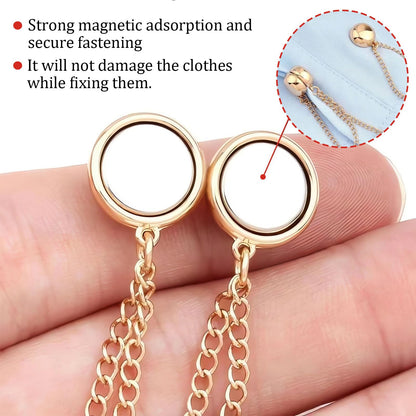 Clip-in-Style™ Magnetic Clothing Clips