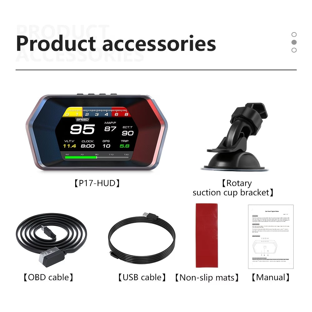 AutoHUD Smart Windshield Speedometer Projector