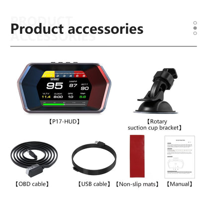 AutoHUD Smart Windshield Speedometer Projector