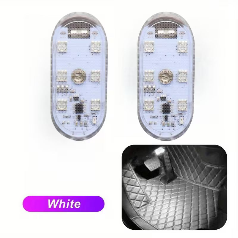 6 Lights Smart RGB Car Interior Lights