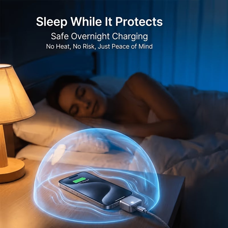 (BUY 1 GET 1 FREE) Smart Auto-Stop Charging Protector
