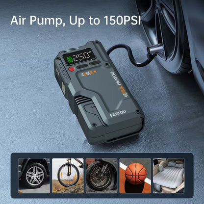 Jump Starter with Air Compressor 5000A