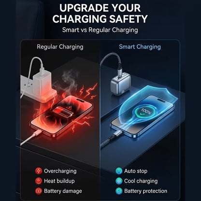 (BUY 1 GET 1 FREE) Smart Auto-Stop Charging Protector