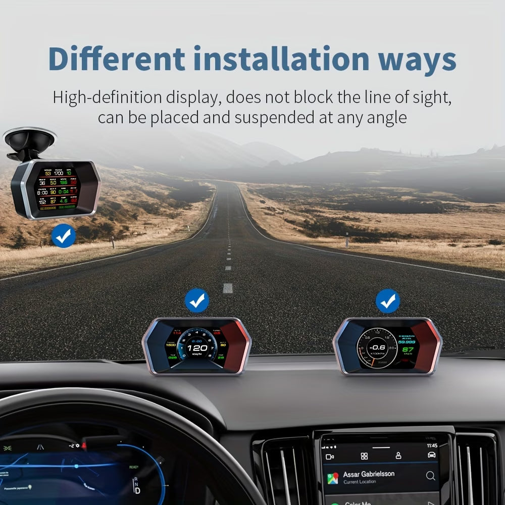 AutoHUD Smart Windshield Speedometer Projector